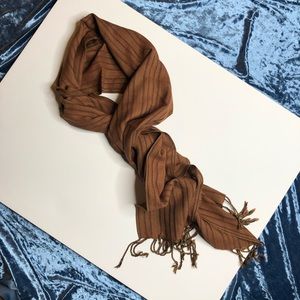 Soft, light weight earth tone scarf